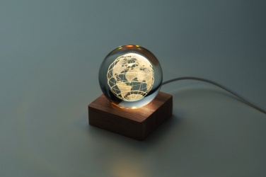 Логотрейд pекламные продукты картинка: LED globe glass ball