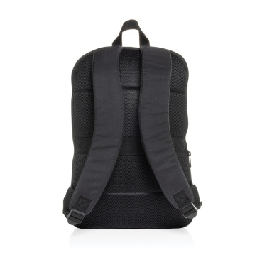 Логотрейд бизнес-подарки картинка: Тонкий рюкзак Flexpack Aware™ RPET для ноутбука 15,6 дюйма с возможностью расширения