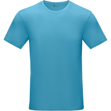 Логотрейд pекламные cувениры картинка: Azurite short sleeve men’s organic t-shirt