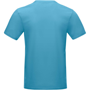 Логотрейд pекламные cувениры картинка: Azurite short sleeve men’s organic t-shirt