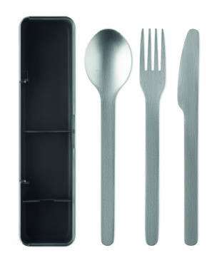 Логотрейд pекламные подарки картинка: Stainless steel cutlery set