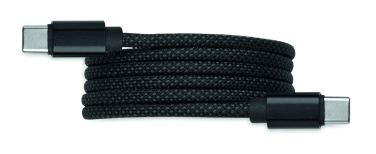 Логотрейд pекламные продукты картинка: Braided magnetic cable in RPET