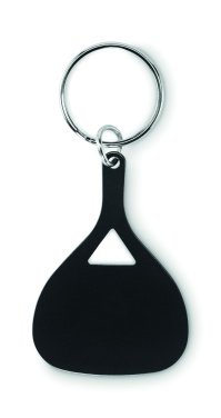 Логотрейд pекламные cувениры картинка: Aluminium key ring