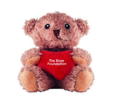 Лого трейд pекламные продукты фото: Teddy bear plush with heart