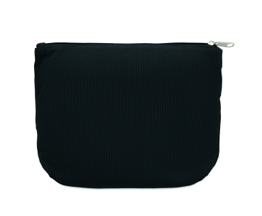 Лого трейд бизнес-подарки фото: Corduroy cosmetic bag