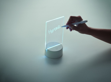 Логотрейд pекламные cувениры картинка: Light-up LED memo board