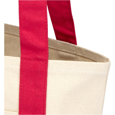 Логотрейд pекламные подарки картинка: Эко-сумка Sam из переработанного хлопка, сертифицированного согласно GRS, плотностью 320 г/м²