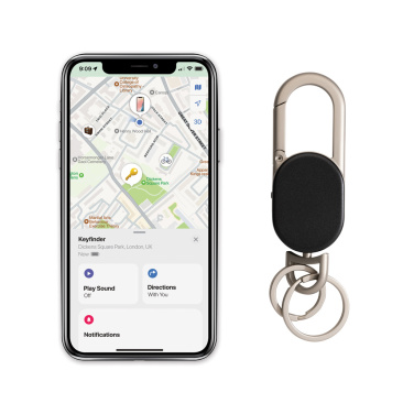 Логотрейд бизнес-подарки картинка: Брелок Keyfinder с двумя ключами и функцией определения местоположения по всему миру.