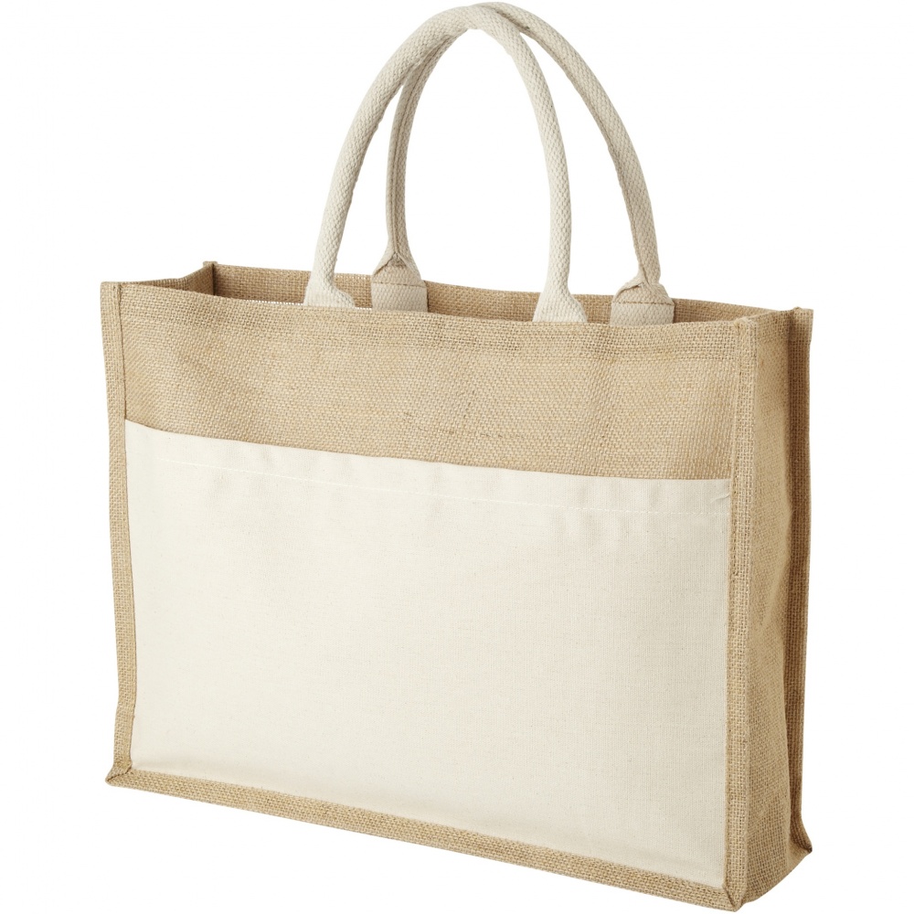 Logotrade kampanjprodukter bild: Mumbay jutekasse 18L