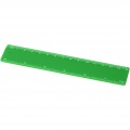 Renzo 15 cm plastlinjal, Grön