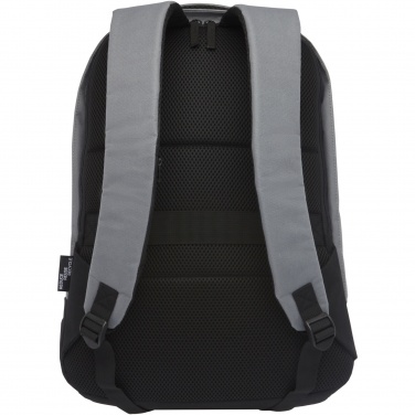 Logotrade kampanjprodukter bild: Cover GRS RPET stöldskyddad ryggsäck 18L