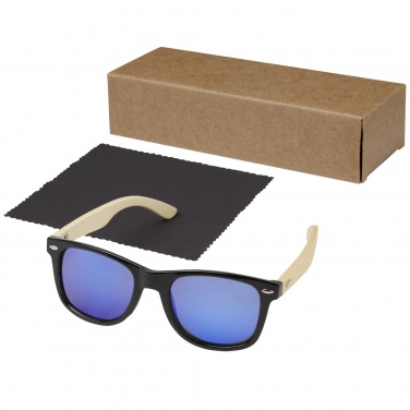 Logotrade presentreklam bild: Taiyō rPET/bambuspeglade polariserade solglasögon i presentförpackning