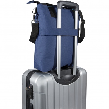 Logotrade profilreklam bild: REPREVE® Our Ocean™ 12 liters tygväska för 15-tums laptopskärmar i GRS RPET