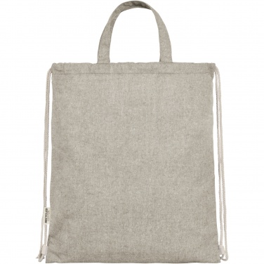 Logotrade profilreklam bild: Pheebs ryggsäck med dragsko av 150 g/m² Aware™-återvunnet material