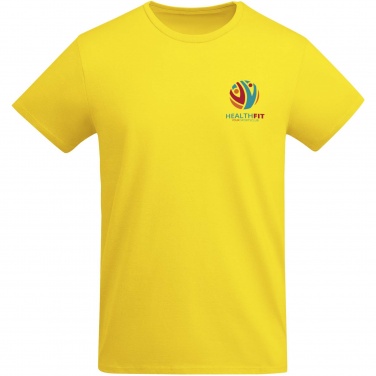Logotrade profilprodukter bild: Breda kortärmad T-shirt för herr