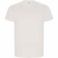 Golden kortärmad T-shirt för herr, Vintage vit