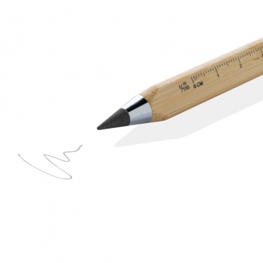 Logotrade kampanjprodukter bild: Eon bambu multifunktionell infinity-penna