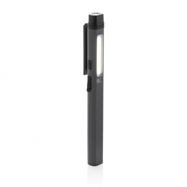 Logotrade kampanjprodukter bild: Gear X USB uppladdningsbar pennlampa, RCS återvunnen plast