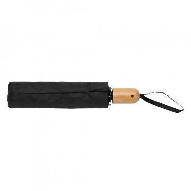 Logotrade profilreklam bild: 21" Impact AWARE™ RPET 190T auto open/close paraply m. bam
