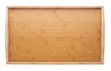 Logotrade presentreklam bild: Vikbar bambubricka
