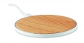 Laddplatta Qi rund 5W TISPAD, Vit