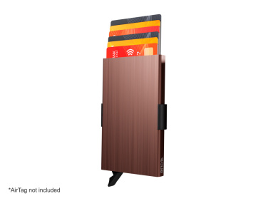 Logotrade presentreklam bild: RFID kreditkortsfodral med hållare för AirTag 2163155