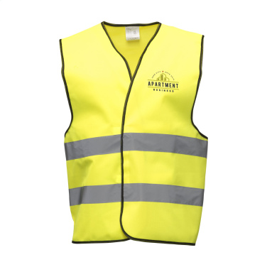 Logotrade profilreklam bild: SafetyFirst säkerhetsväst