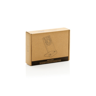 Logotrade kampanjprodukter bild: Magcharge 15W magnetiskt trådlöst laddningsstativ