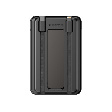 Logotrade profilprodukter bild: Urban Vitamin Redwood 5in1 5000mah 20WPD magnetisk powerbank