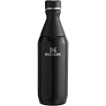 Stanley All Day Slim 350 ml vattenflaska, Blank svart