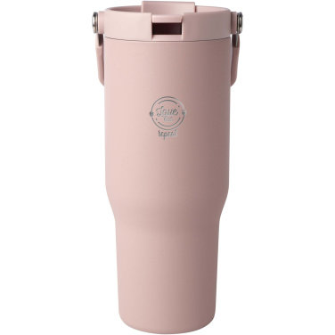 Logotrade profilprodukter bild: Bronx 900 ml vakuumisolerad termos av koppar och RCS-certifierat återvunnet rostfritt stål med ett lock med dubbla funktioner