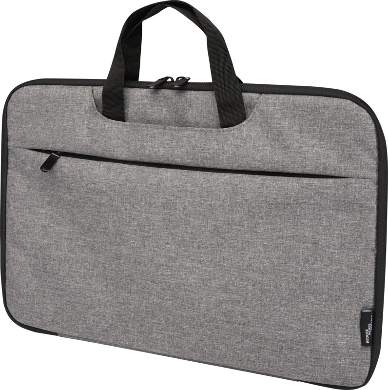 Logotrade presentreklam bild: Libra 2-i-1 laptopfodral 3 l återvunnen GRS