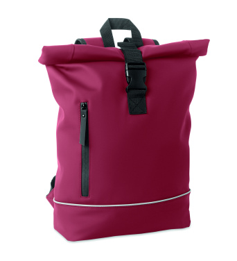 Logotrade profilreklam bild: Laptop 15" rolltop PU-ryggsäck