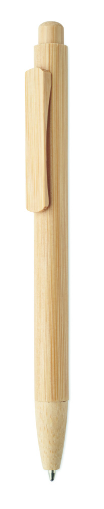 Logotrade presentreklam bild: Kulspetspenna i bambu