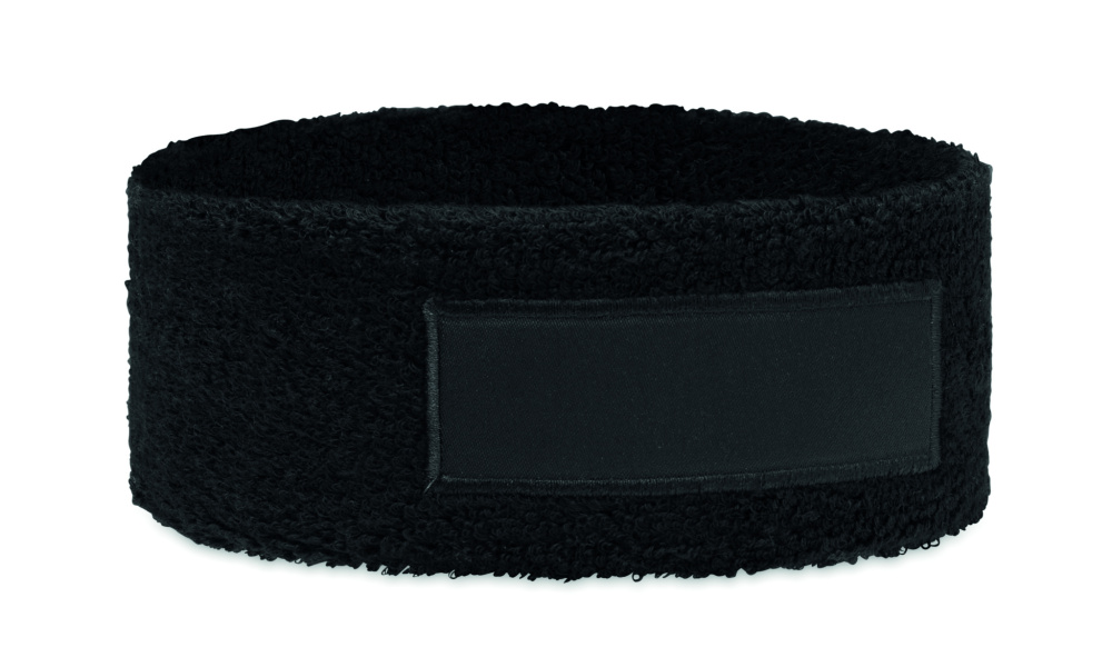 Logotrade presentreklam bild: Pannband i polycotton