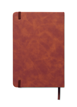 Logotrade presentreklam bild: A5 smokey PU anteckningsbok