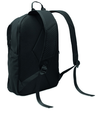 Logotrade profilreklam bild: 15'' mjuk PU-dataryggsäck