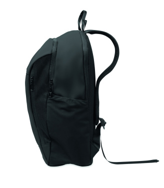 Logotrade reklamprodukter bild: 15'' mjuk PU-dataryggsäck