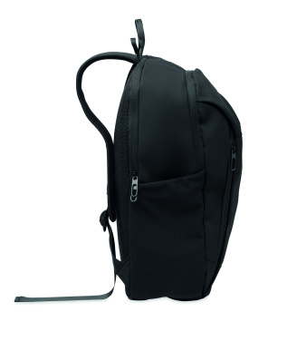 Logotrade profilreklam bild: 15'' mjuk PU-dataryggsäck
