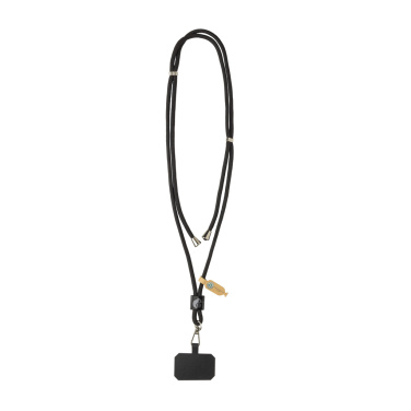 Logotrade reklamprodukter bild: CarryLoop RCS RPET-hållare med justerbar snodd för mobil