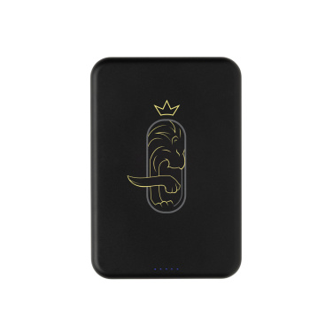 Logotrade profilprodukter bild: Amporia RCS plast 10 000 mAh magnetisk powerbank