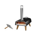 BOSKA Pizzaugn Pro Pellet, svart