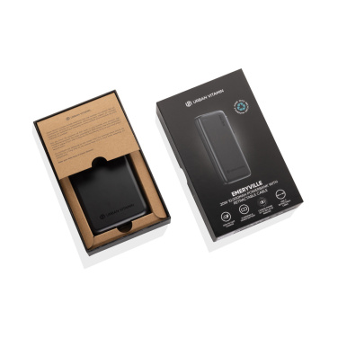 Logotrade reklamprodukter bild: Urban Vitamin Emeryville 20 W 10 000 mAh powerbank