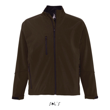 Logotrade kampanjprodukter bild: RELAX HERR SOFTSHELL JACKA