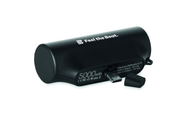 Logotrade reklamprodukter bild: Powerbank 5000mAh