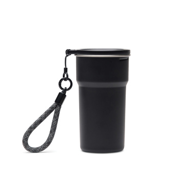 Logotrade profilprodukter bild: VINGA Parks RCS återvunnet stål mugg, 4 st, 250 ML