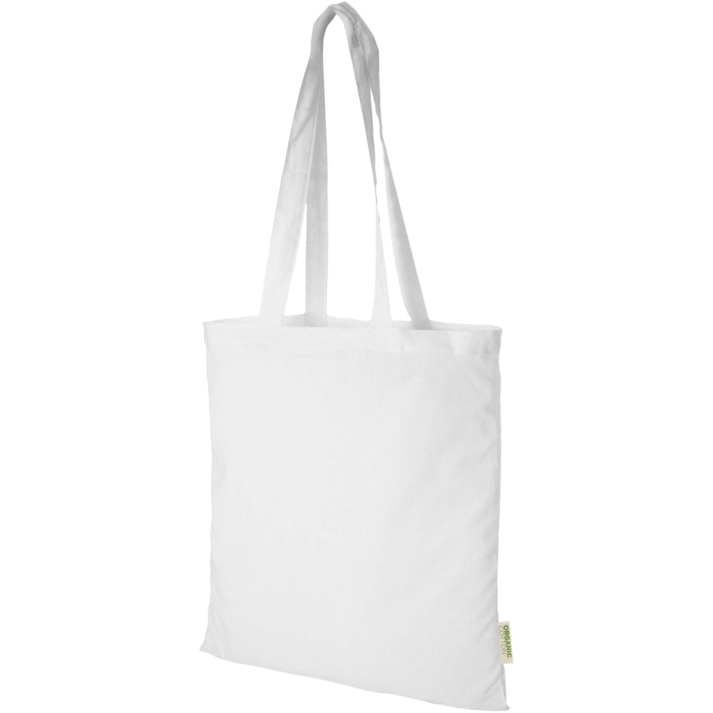 Logotrade kampanjprodukter bild: Odisha 140 g/m² tygväska av ekologiskt OCS-material, 7 l