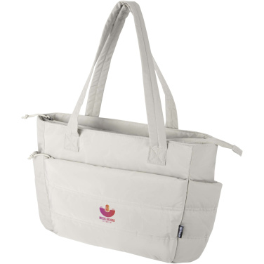 Logotrade profilreklam bild: Puffer 15,6" laptoptote av återvunnen GRS, 18 l