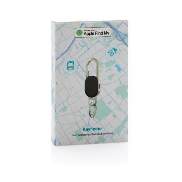 Logotrade profilreklam bild: Keyfinder Dual nyckelring med global spårning