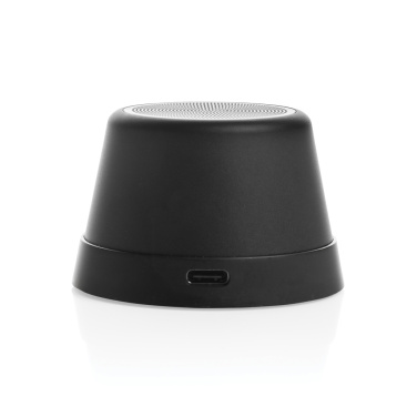 Logotrade reklamprodukter bild: Nivio magnetisk 5W högtalare i RCS återvunnen aluminium